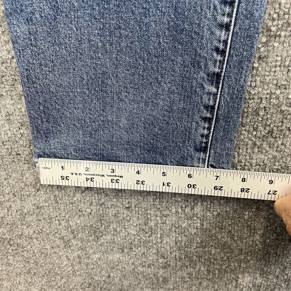 Madewell Blue Straight Leg Jeans - Picture 8 of 15
